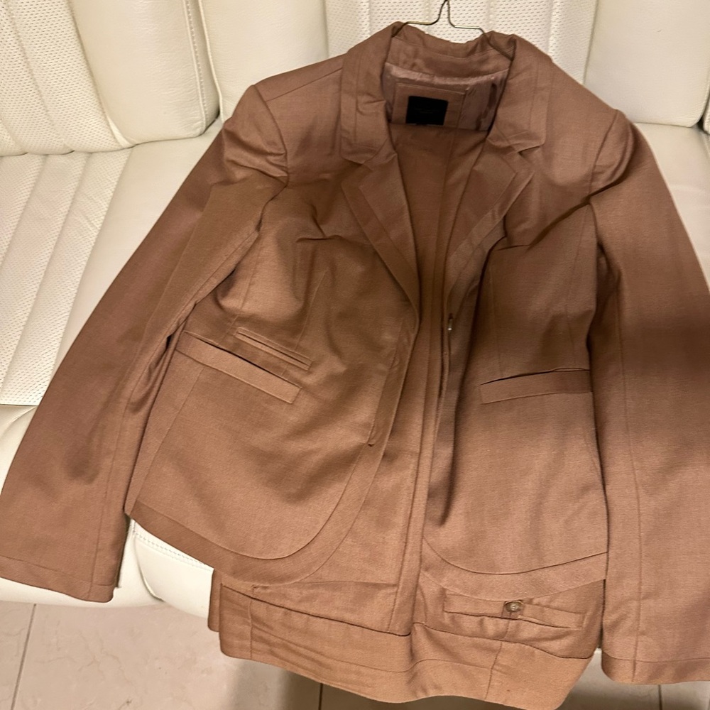 Camel Brown 2pc Suit Bought From The Limited - image 1